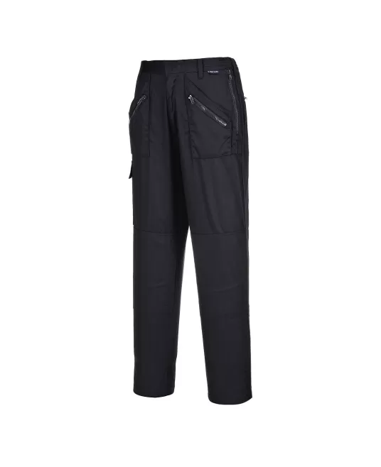 Pantaloni de lucru pentru femei, tercot, 210g/m2, Negru Pantaloni de lucru pentru femei, tercot, 210g/m2, Negru