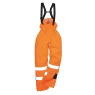 Pantaloni vatuiti si impermeabili, protectie ignifuga Bizflame Rain, Portocaliu Pantaloni vatuiti si impermeabili, protectie ignifuga Bizflame Rain, Portocaliu