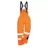 Pantaloni vatuiti si impermeabili, protectie ignifuga Bizflame Rain, Portocaliu