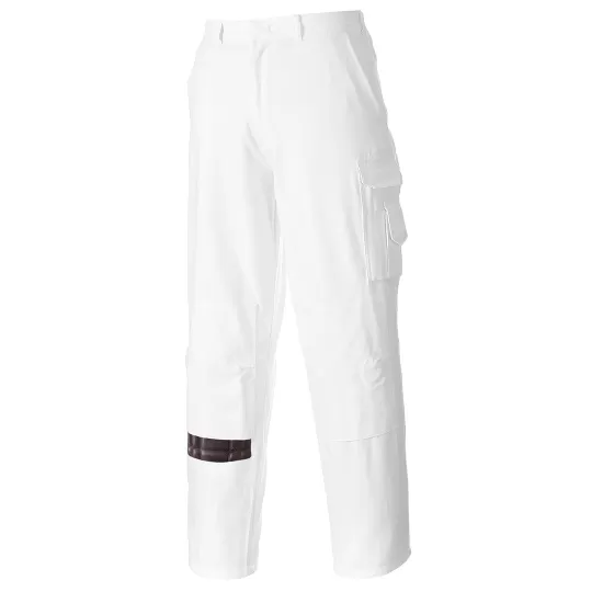 Pantaloni zugravi, 100% bumbac 305g/m2, Alb Pantaloni zugravi, 100% bumbac 305g/m2, Alb