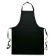 Sort din Bumbac cu Pieptar, Negru Sort din Bumbac cu Pieptar, Negru