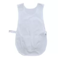 Sort poncho cu buzunar, tercot 190g/m2 alb Sort poncho cu buzunar, tercot 190g/m2 alb