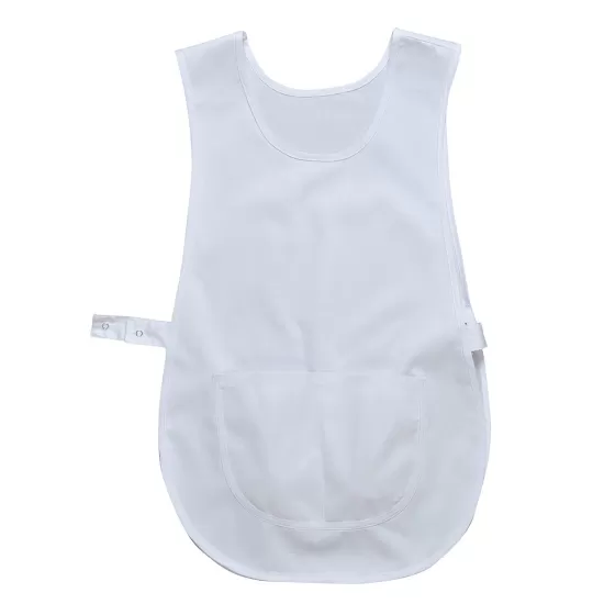 Sort poncho cu buzunar, tercot 190g/m2 alb Sort poncho cu buzunar, tercot 190g/m2 alb