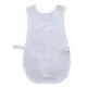 Sort poncho cu buzunar, tercot 190g/m2 alb Sort poncho cu buzunar, tercot 190g/m2 alb