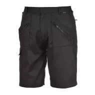 Pantaloni scurti  tercot Action, Negru