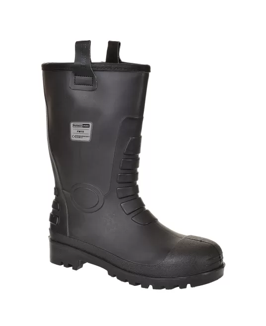 Cizme de protectie iarna impermeabile, PVC/nitril, S5 CI [FW75] Negru