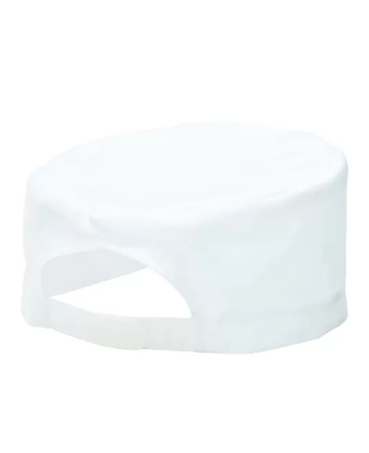 Boneta bucatari ajustabila cu scai, alb