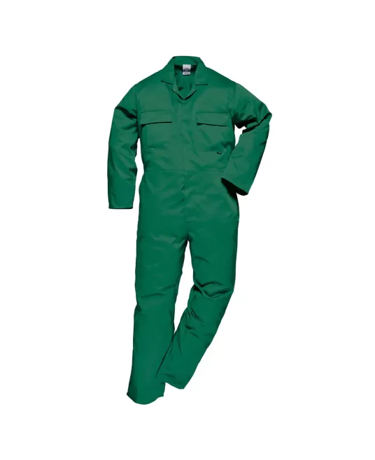 Combinezon de lucru tercot rezistent la uzura, 210g/m2 ,Verde inchis Combinezon de lucru tercot rezistent la uzura, 210g/m2 ,Verde inchis