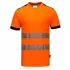 Tricou cu maneca scurta HiVis reflectorizant, calitate premium PW3 [T181] Portocaliu fosforescent