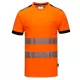 Tricou cu maneca scurta HiVis reflectorizant, calitate premium PW3 [T181] Portocaliu fosforescent