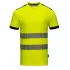Tricou cu maneca scurta HiVis reflectorizant, calitate premium PW3 [T181] Galben fosforescent