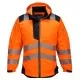 Jacheta vatuita premium HiVis, portocaliu negru Jacheta vatuita premium HiVis, portocaliu negru