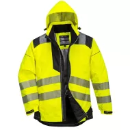 Jacheta vatuita premium HiVis, galben negru Jacheta vatuita premium HiVis, galben negru
