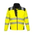 Jacheta premium softshell HiVis reflectorizant PW3, Galben negru