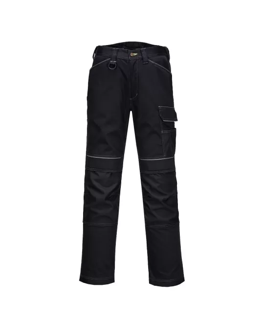 Pantaloni de lucru cargo PW3, Negru, tercot 300g/m2