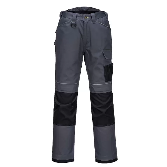 Pantaloni de lucru cargo PW3 Gri negru, tercot 300g/mp Pantaloni de lucru cargo PW3 Gri negru, tercot 300g/mp