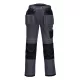Pantaloni de lucru foarte rezistenti, buzunare pentru scule, tercot, 300g/m2, Gri si negru Pantaloni de lucru foarte rezistenti, buzunare pentru scule, tercot, 300g/m2, Gri si negru