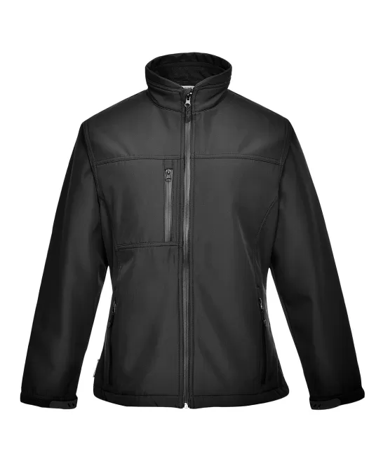 Jacheta softshell pentru femei, membrana dubla [TK41] Negru