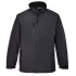 Jacheta softshell, membrana tripla, mansete ajustabile cu scai [TK50] Negru