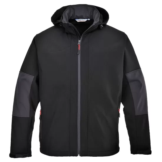 Jacheta softshell groasa si rezistenta [TK53] Negru