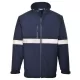 Jacheta softshell reflectorizanta, membrana tripla, Iona [TK54] Bleumarin