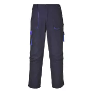 Pantaloni de lucru Texo Contrast, tercot 245g/m2 [TX11] Bleumarin