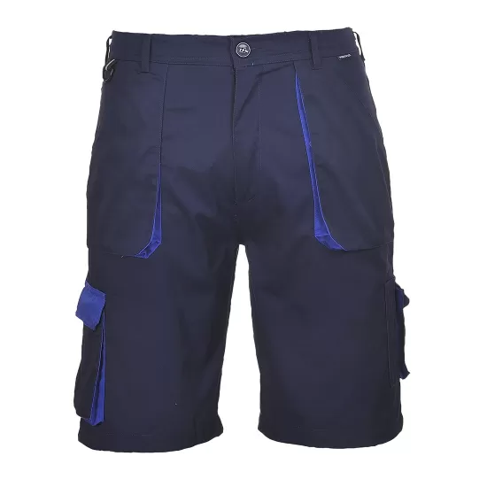 Pantaloni scurti de lucru, tercot 245g/m2, bleumarin-albastru Pantaloni scurti de lucru, tercot 245g/m2, bleumarin-albastru