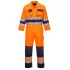Combinezon de protectie reflectorizant, HiVis, tercot 245g/m2 [TX55] Portocaliu si bleumarin