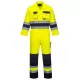 Combinezon de protectie reflectorizant, HiVis, tercot 245g/m2 [TX55] Galben si bleumarin