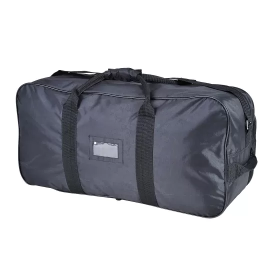 Geanta pentru unelte, doua compartimente cu fermoar [B900] Negru