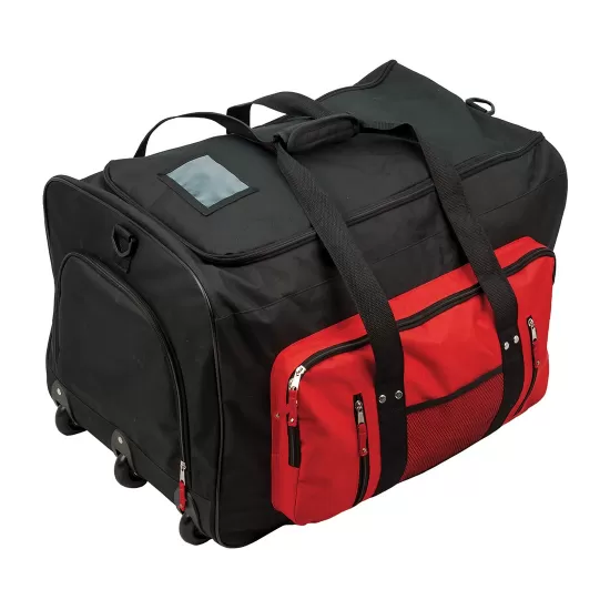 Geanta troler cu buzunare multiple [B907] Negru
