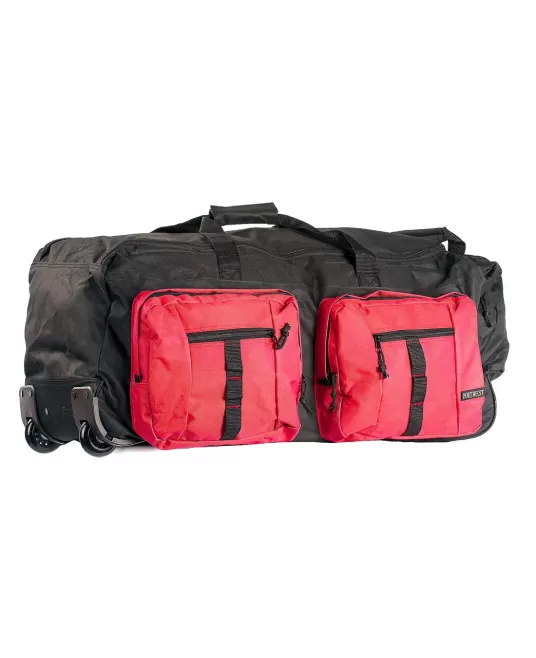 Geanta de voiaj cu buzunare multiple [B908] Negru