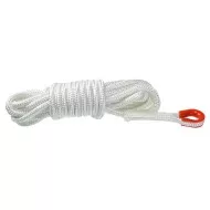 Funie de protectie rezistenta, cu intindere putina, 15 m [FP28] Alb