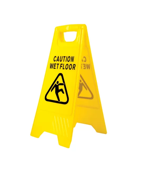 Semn avertizare suprafata umeda [HV20] Galben