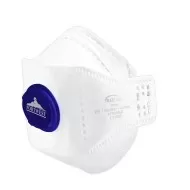 Masca protectie respiratorie FFP2 cu valva Dolomite-10 bucati, pliere verticala Masca protectie respiratorie FFP2 cu valva Dolomite-10 bucati, pliere verticala