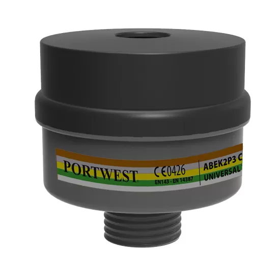 Filtru ABEK2P3 Universal, 4 buc [P976] Negru