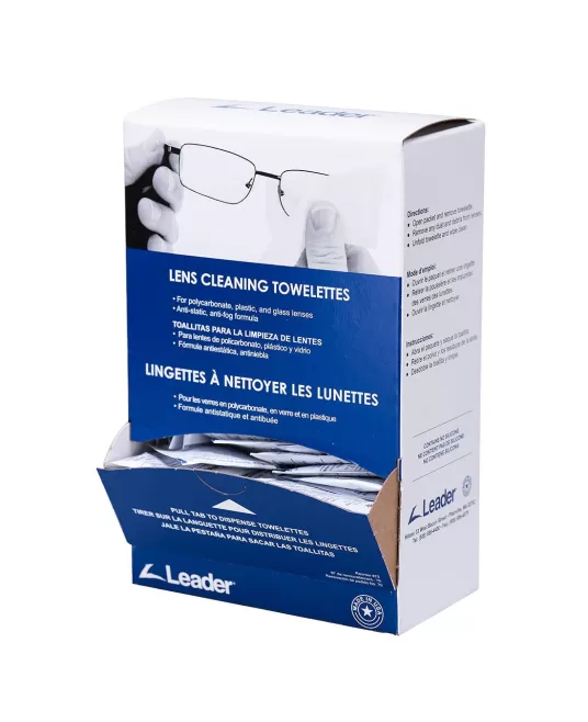 Servetele pentru Curatarea Lentilelor, 100 buc ambalate individual [PA01] Alb