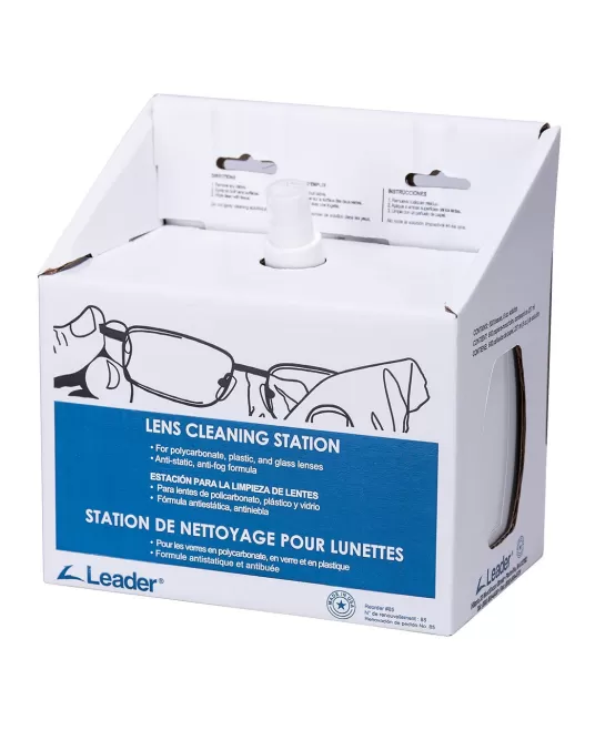 Set de curatare ochelari:600 servetele + solutie de curatare 237ml) [PA02] Alb