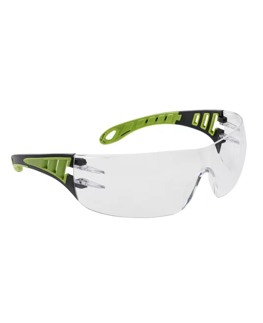 Ochelari de protectie dielectrici, gauri laterale pentru ventilatie sporita [PS12] Transparent