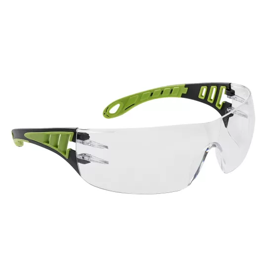 Ochelari de protectie dielectrici, gauri laterale pentru ventilatie sporita [PS12] Transparent