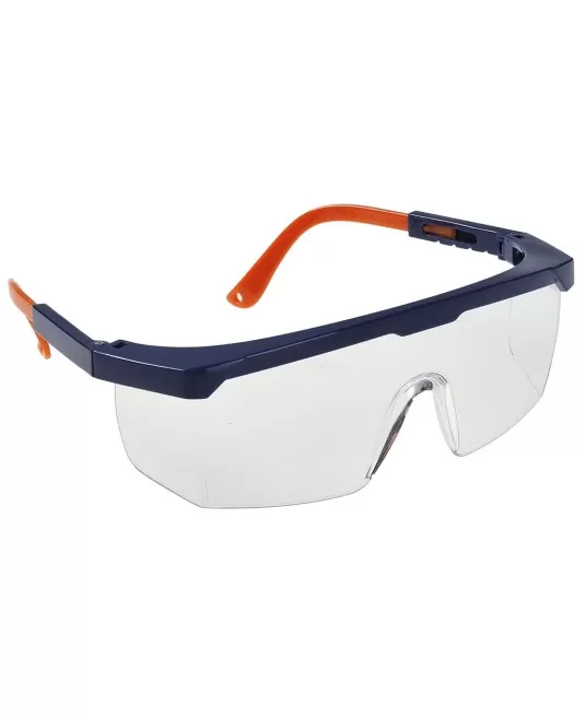 Ochelari de protectie EN166, brate ajustabile, snur inclus, 32 gr [PS33] Transparent