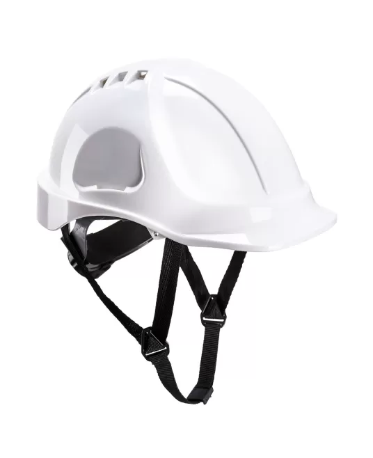 Casca protectie usoara, sistem de reglare cu rotita, alb