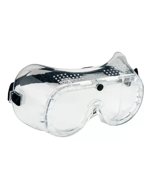Ochelari de protectie chimica tip goggles, ventilatie directa