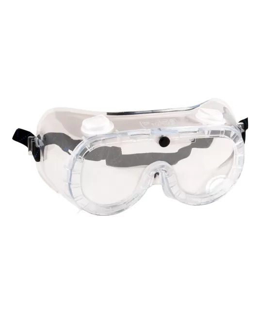 Ochelari de protectie chimica tip goggles, ventilatie indirecta