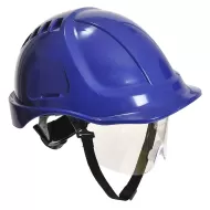 Casca de protectie cu vizor, Albastru Casca de protectie cu vizor, Albastru