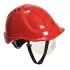 Casca de protectie cu vizor, Rosu