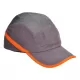 Sapca de protectie cu calota interioara, plasa pentru ventilatie [PW69] Gri