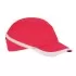 Sapca de protecție ventilata, cu calota interioară ABS si plasa -Rosu