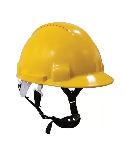 Casca de protectie ventilata pentru lucru la inaltime [PW97] Galben