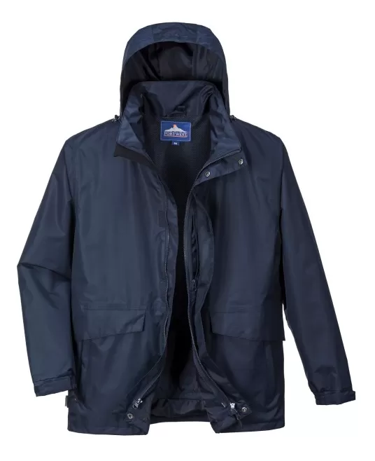 Jacheta de iarna 3 in 1, fleece detasabil, Argo Bleumarin